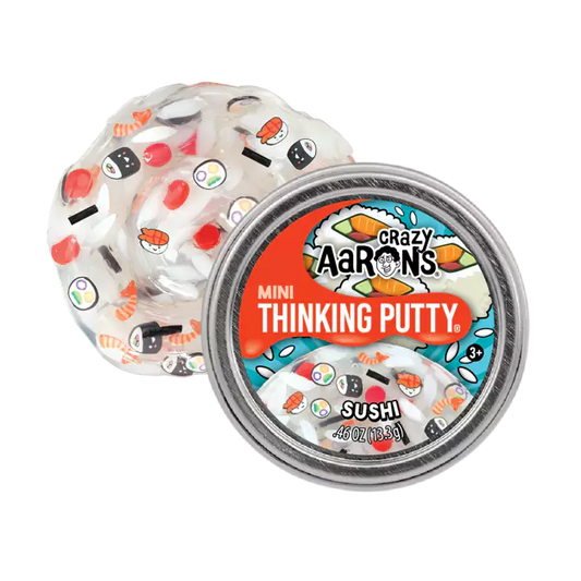 Crazy Aaron's Thinking Putty Mini Tin Assortment - Sushi