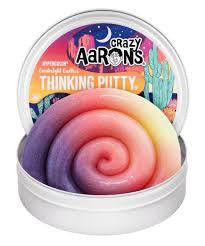 Glow into bedtime with this soothing desert-themed putty—soft, stretchy, and speckled with calming color for peaceful play sessions.