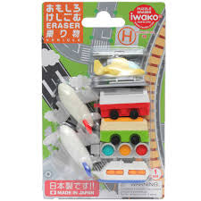 Iwako Puzzle Erasers Vehicles