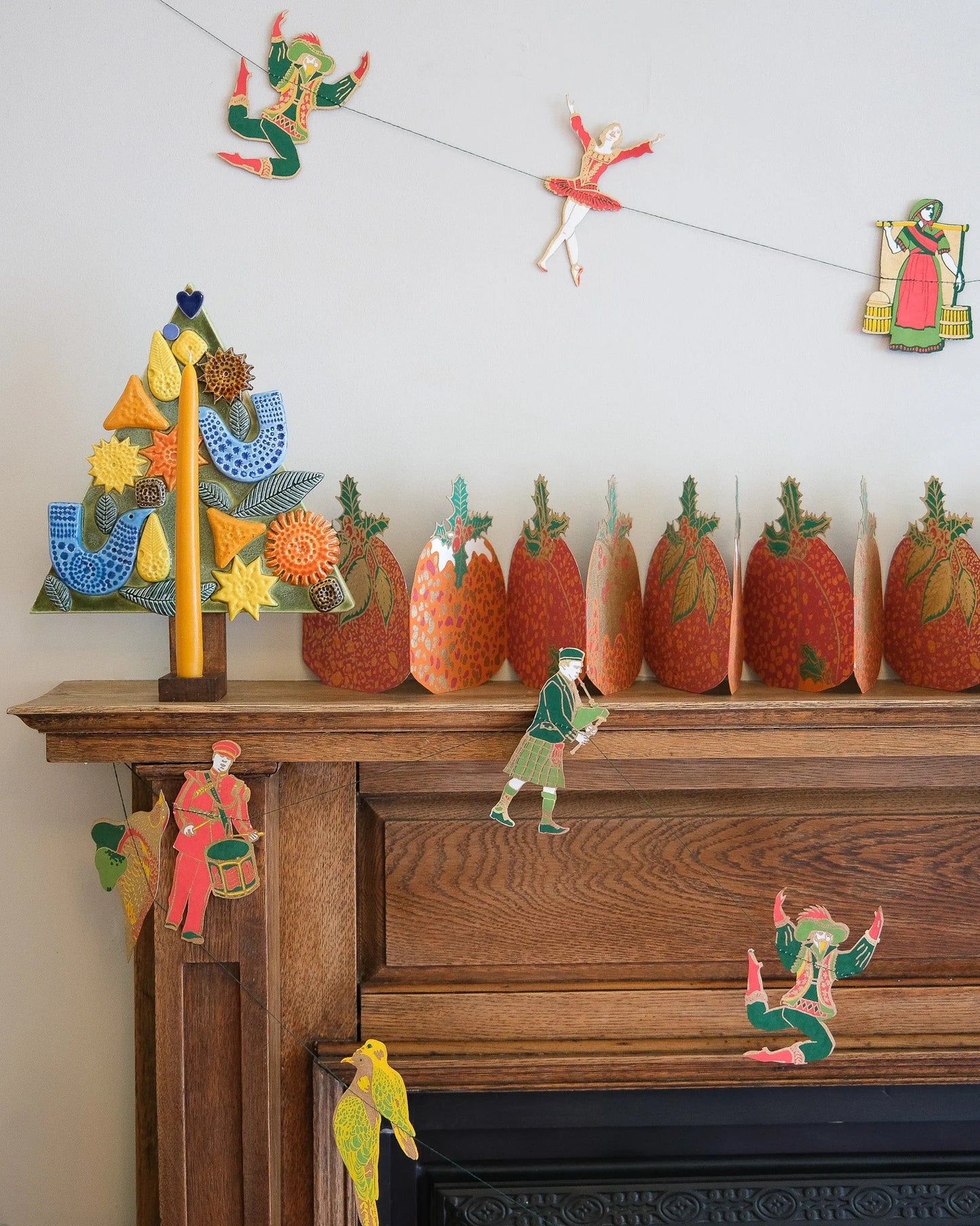 East End Press 12 Days of Christmas Garland