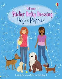 Usborne Sticker Dolly Dressing Dog & Puppies