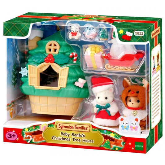 Sylvanian Families 5822 Baby Santa's Christmas Tree House