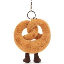 Jellycat Amuseables Pretzel Bag Charm