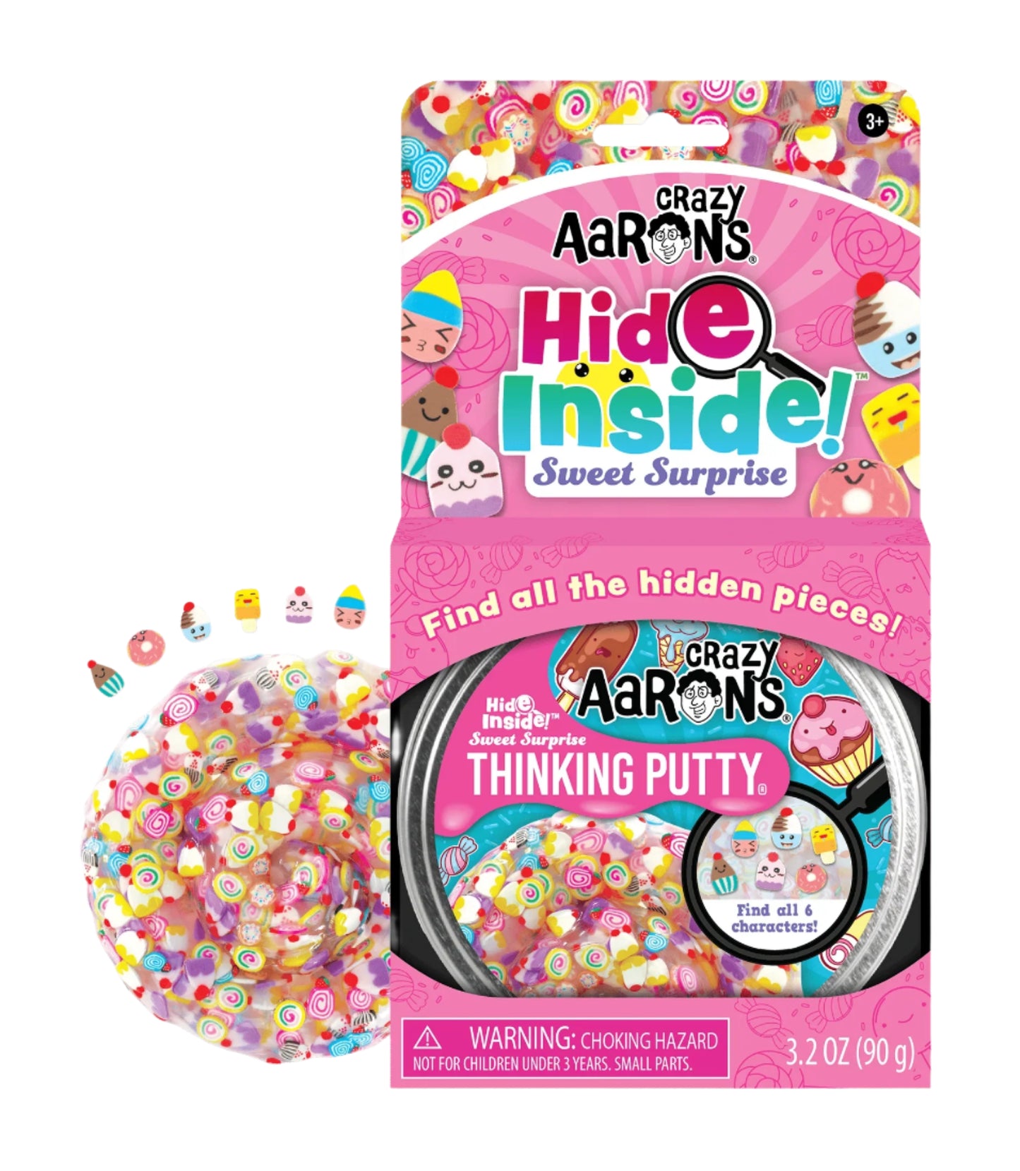 Crazy Aaron's Thinking Putty Hide Inside - Sweet Surprise