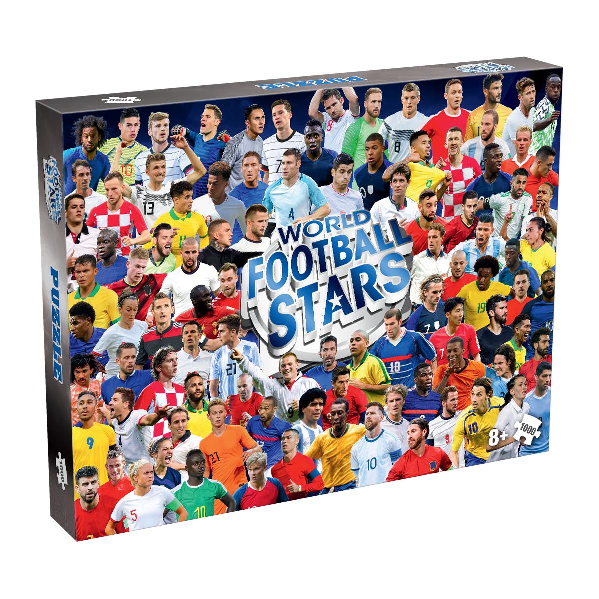 Winning Moves World Football Stars 1000 Piece Jigsaw Puzzle