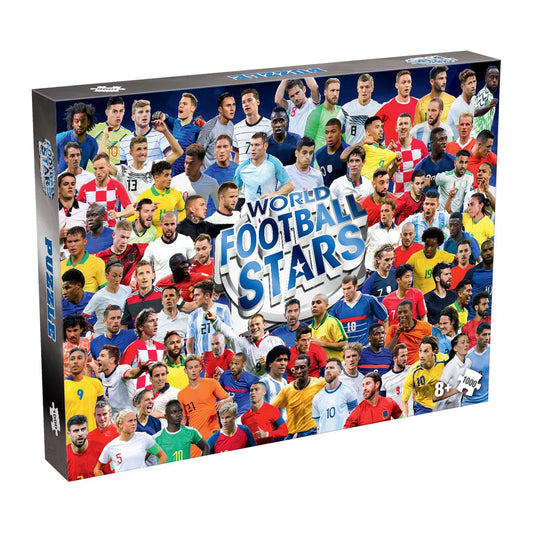 Winning Moves World Football Stars 1000 Piece Jigsaw Puzzle