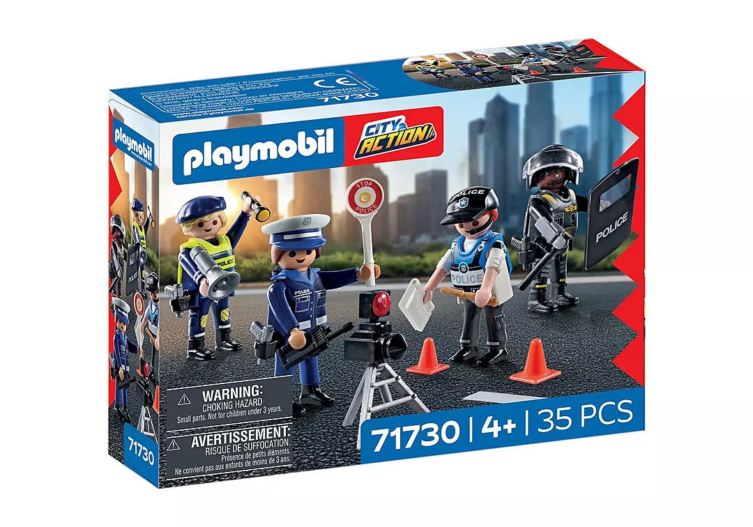 Playmobil ACTION HEROES - Police Figures Set