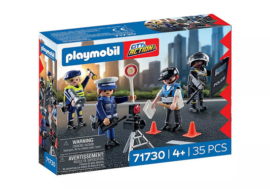 Playmobil ACTION HEROES - Police Figures Set