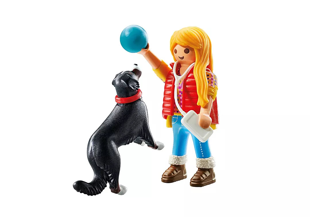 Playmobil myLife - Woman with Mountain Dog