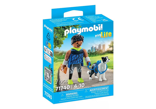 Playmobil myLife - Jogger with Border Collie