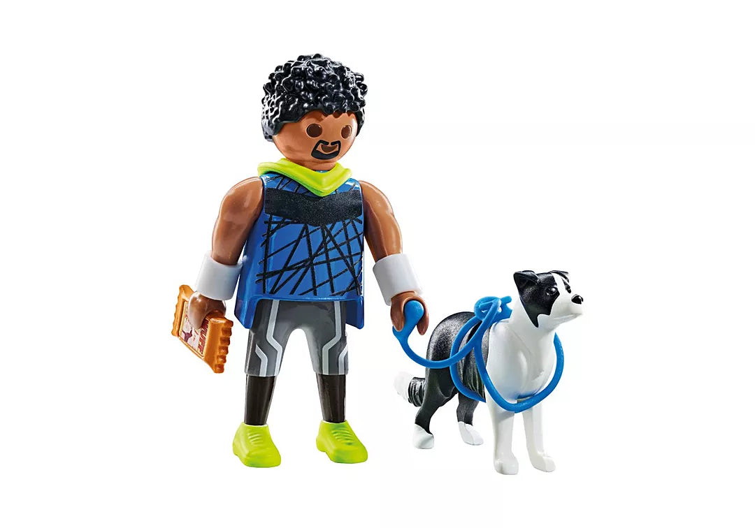 Playmobil myLife - Jogger with Border Collie