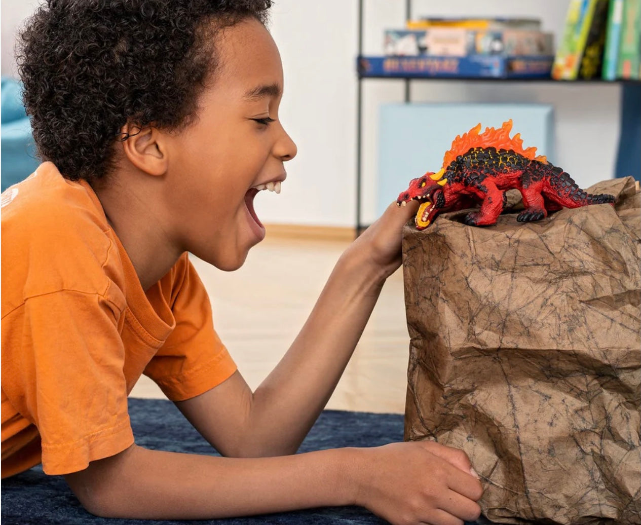 Schleich Magma Lizard