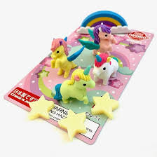 Iwako Puzzle Erasers- Unicorns + Pegasus