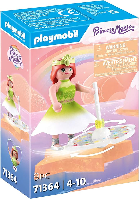 Playmobil 71364 Rainbow Spinning Top with Princess
