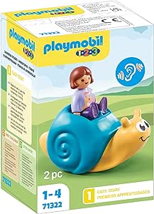 Playmobil 71322 Rocking Snail with Rattle Feature