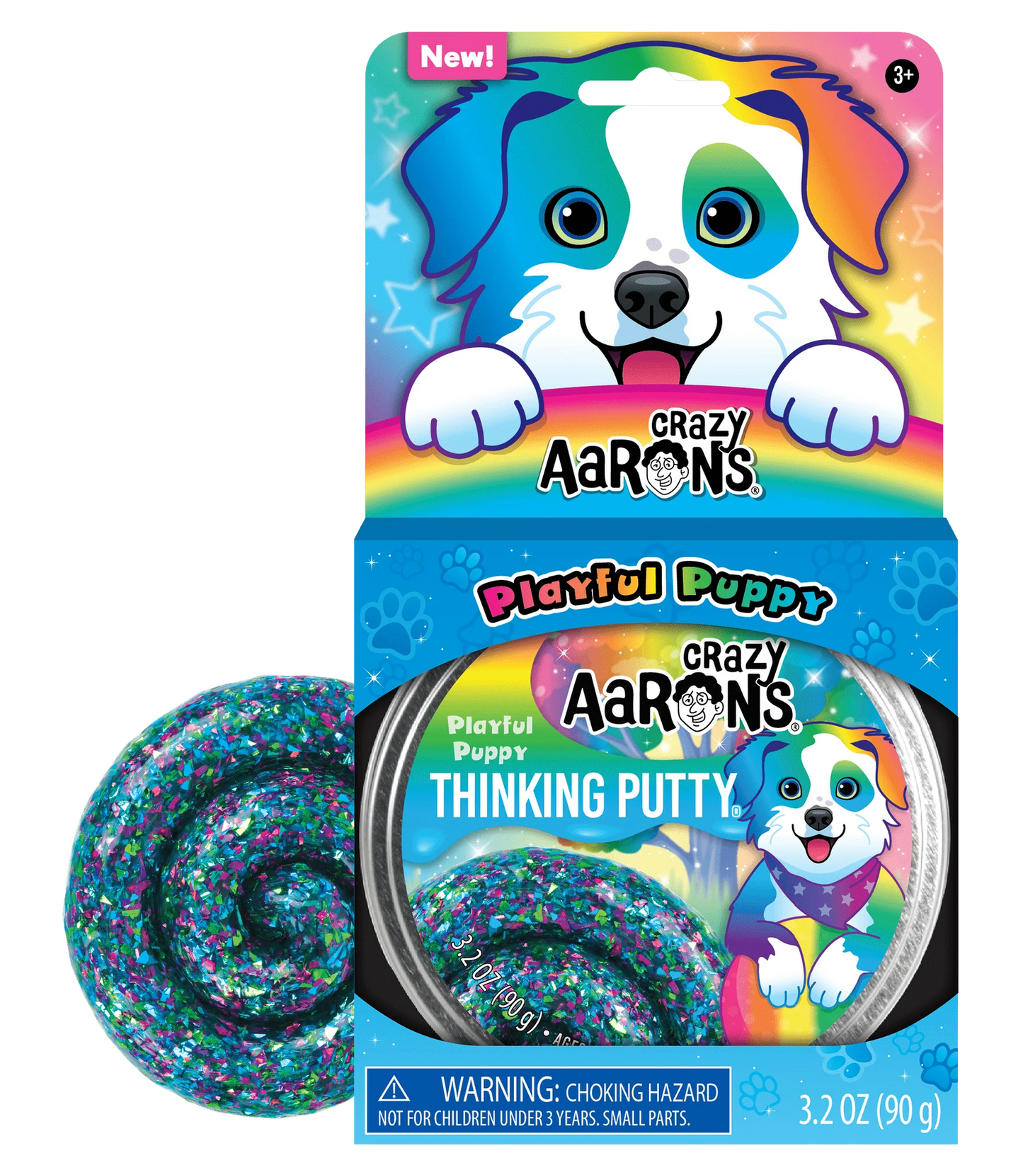 Crazy Aaron's Thinking Putty - Playful Pup