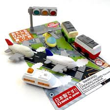 Iwako Puzzle Erasers Vehicles