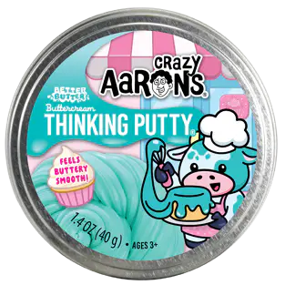 Crazy Aaron's Thinking Putty 3.5 inch - Better Butter Buttercream