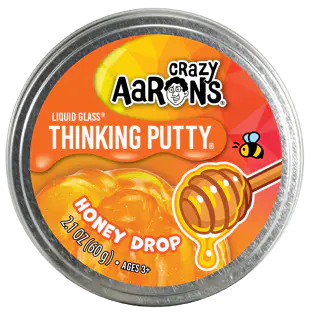 Crazy Aaron's Thinking Putty 3.5 inch - Honey Drop