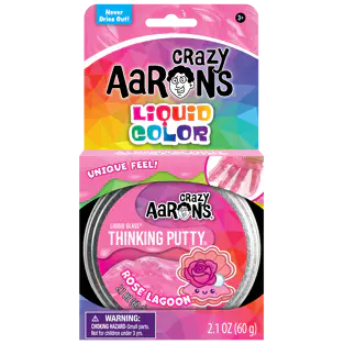 Crazy Aaron's Thinking Putty 3.5 inch - Rose Lagoon