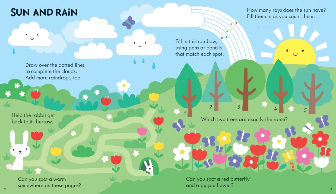 Usborne Rainy Day Activity Book