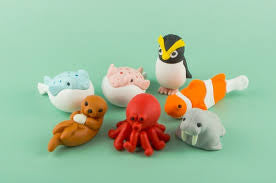 Iwako 200 Themed Erasers- Sea Friends