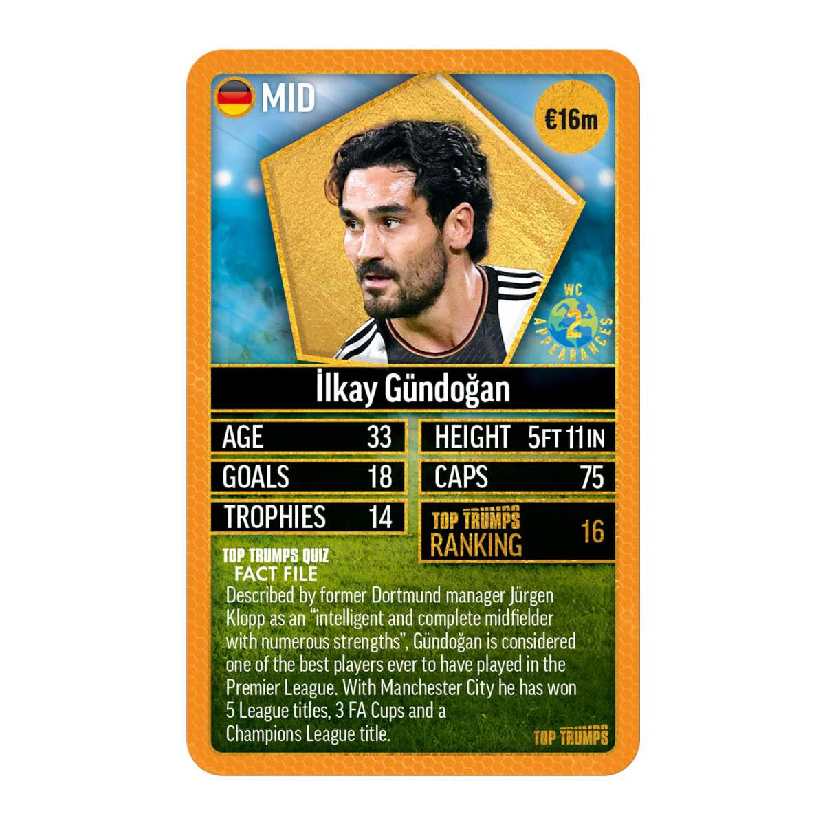 Top Trumps World Football Stars - The Top 200