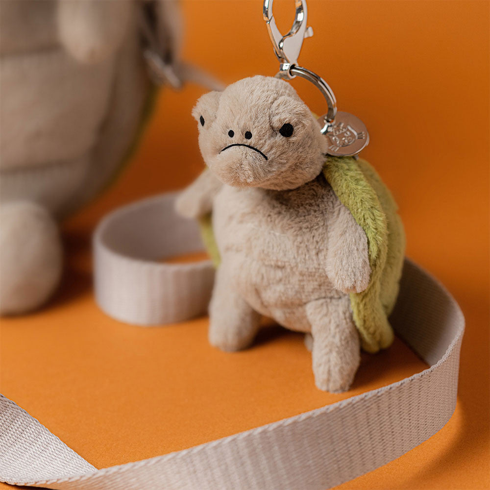 Jellycat Timmy turtle bag charm