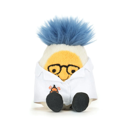 Jellycat Amuseables Boiled Egg Scientist