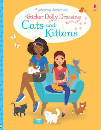 Usborne Sticker Dolly Dressing Cats & Kittens