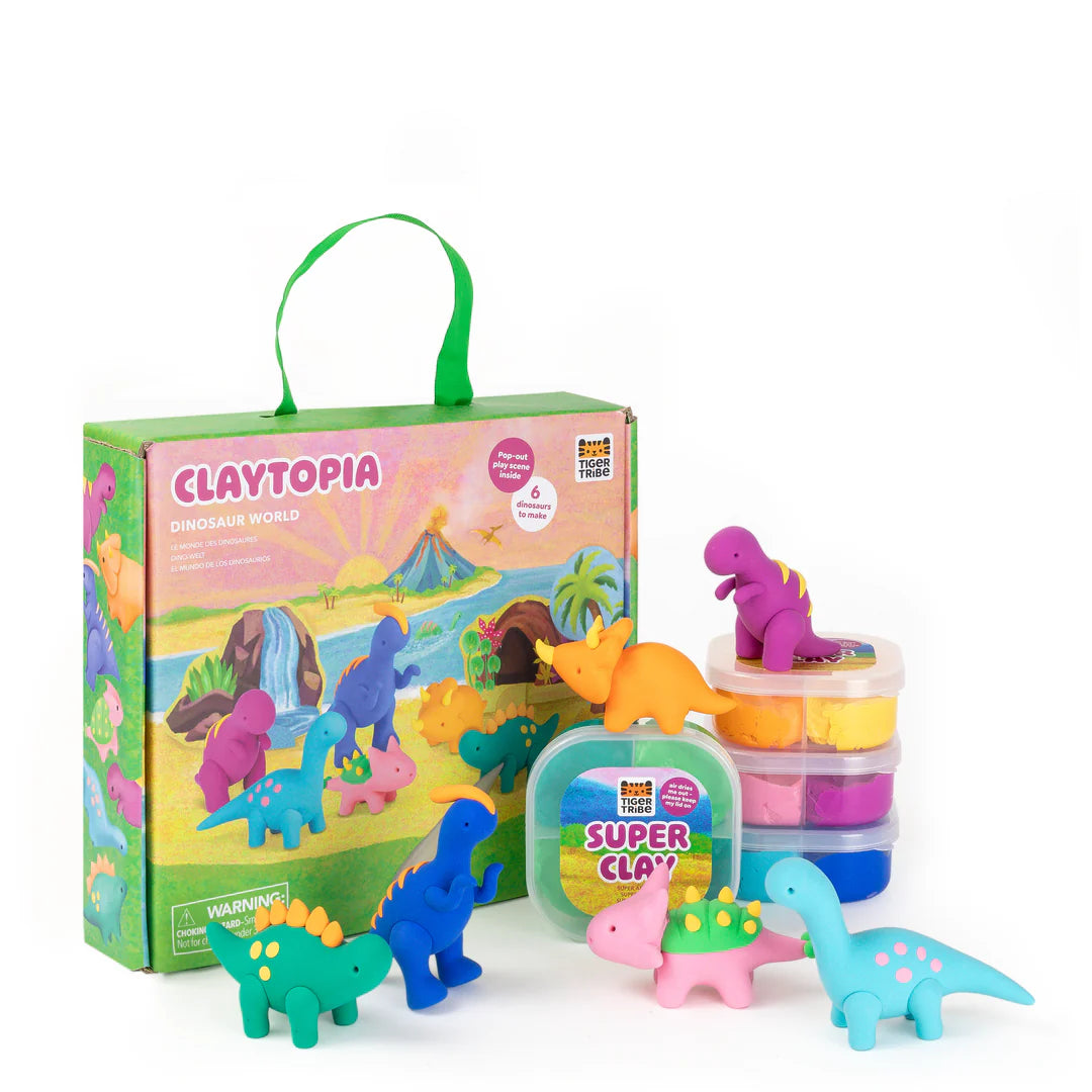 Bigjigs Claytopia - Dinosaur World