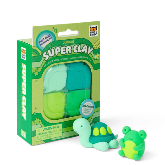 Bigjigs Super Clay - Jungle (Greens)