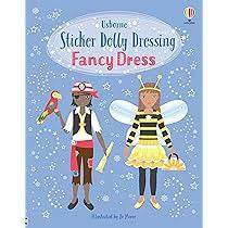 Usborne Sticker Dolly Dressing Fancy Dress