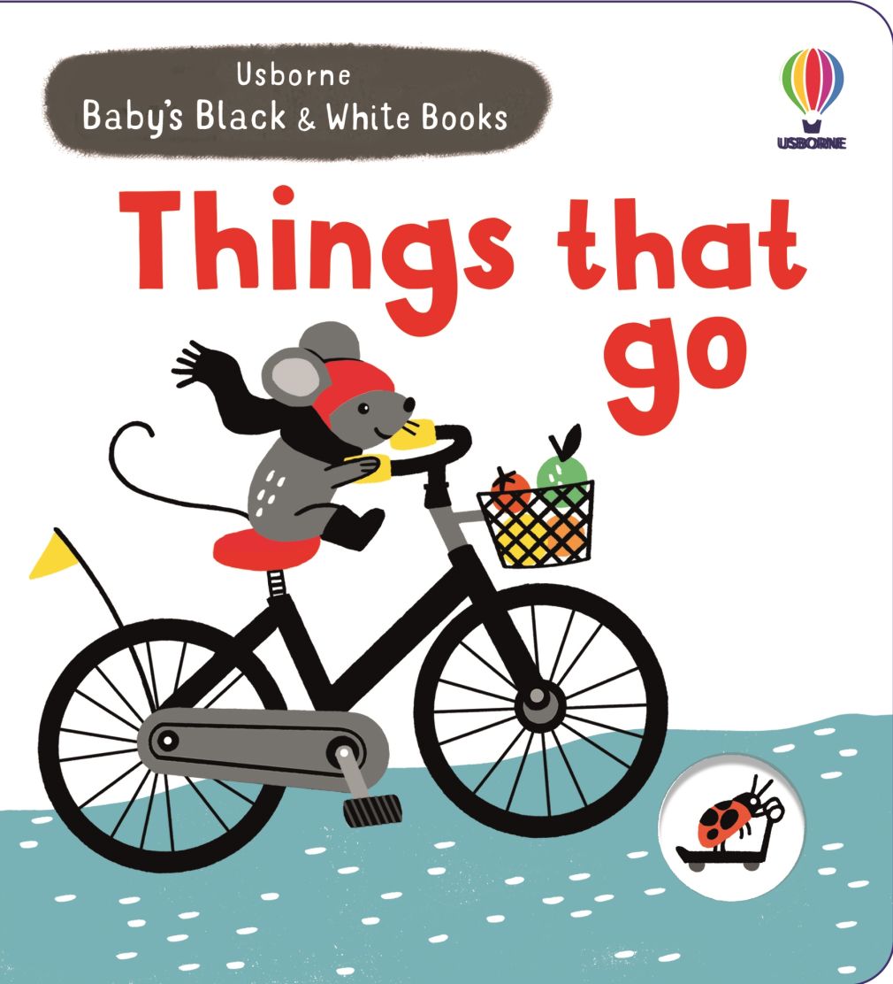 Usborne Baby's Black and White Book Things That Go