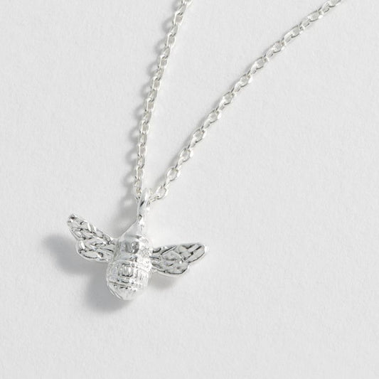 Estella Bartlett Bee Necklace - Silver Plated