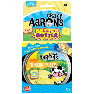 Crazy Aarons Thinking Putty 3.5 inch - Better Butter