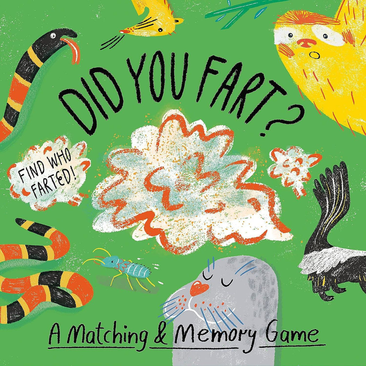 Bookspeed Did you Fart Matching and Memory Game