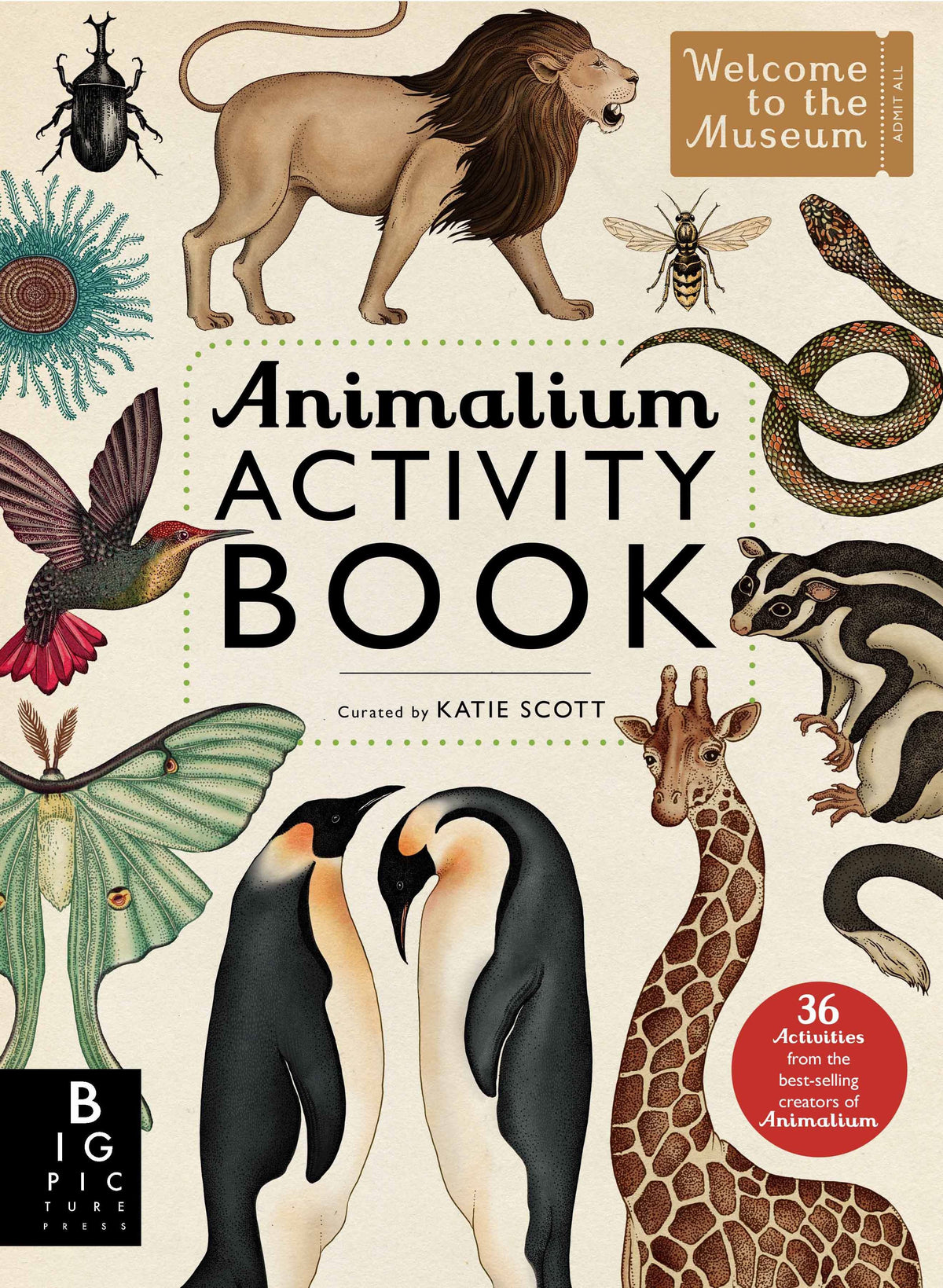 Bookspeed Animalium Activity Book