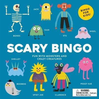 Bookspeed Scary Bingo For Kids