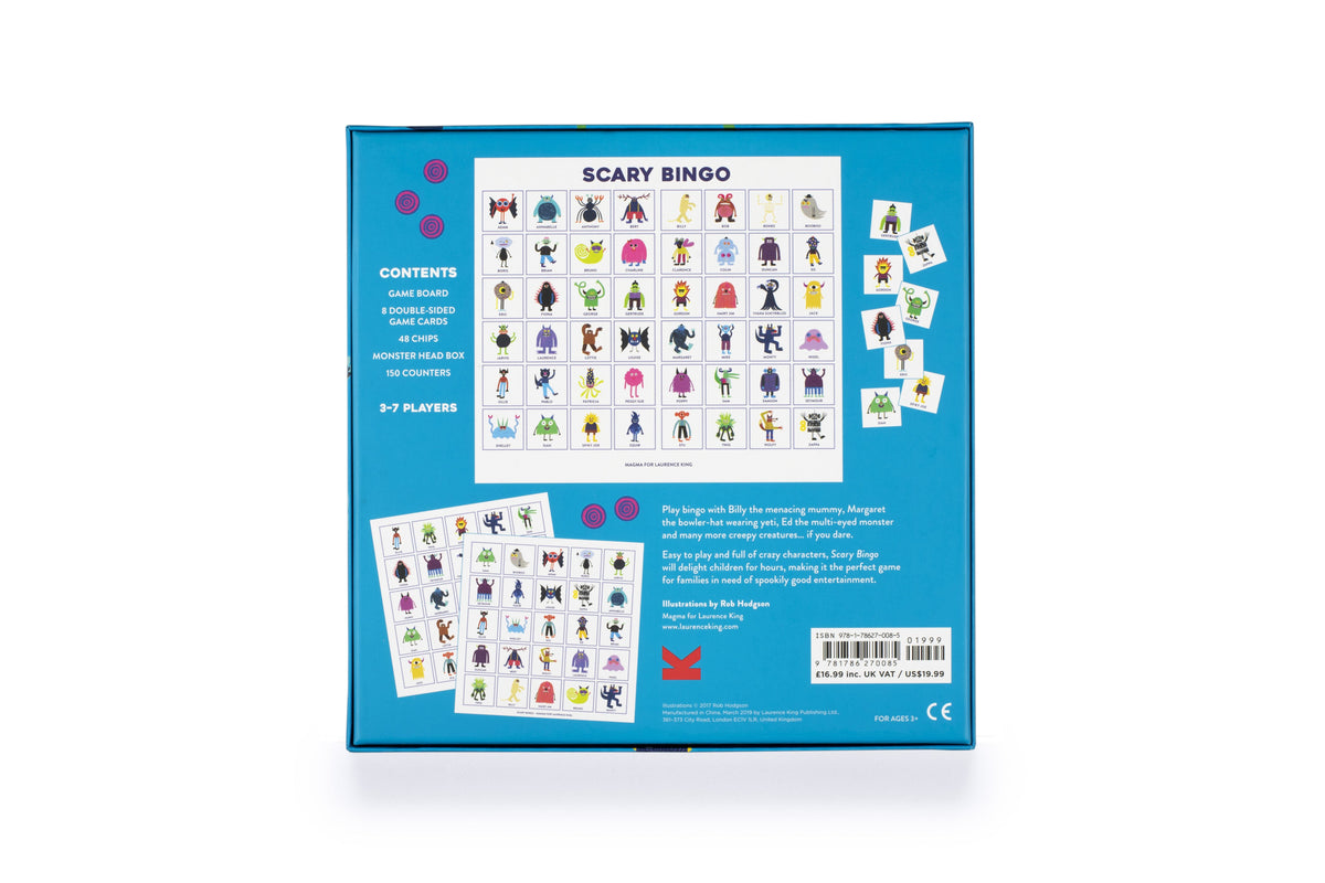 Bookspeed Scary Bingo For Kids