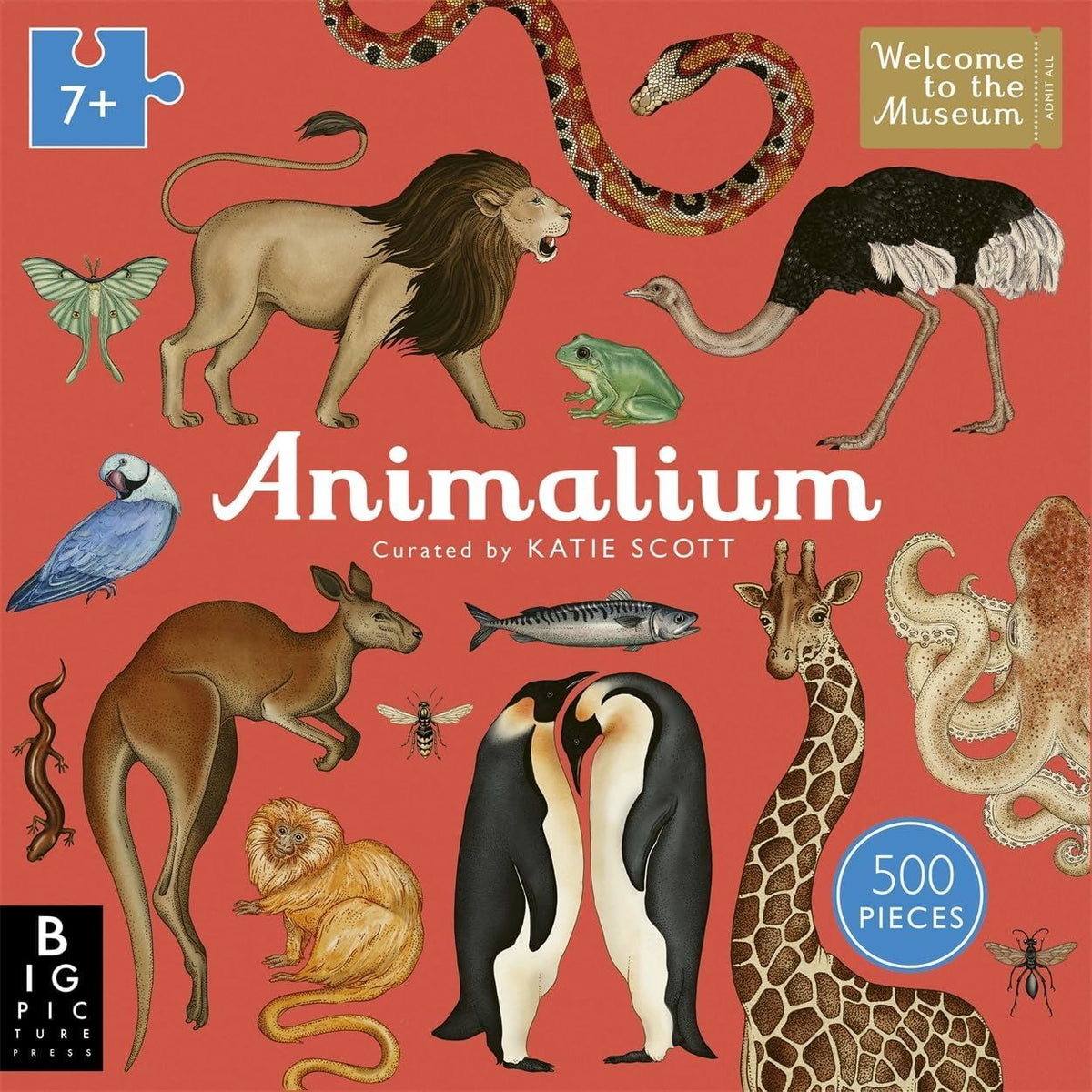 Bookspeed Animalium Jigsaw Puzzle