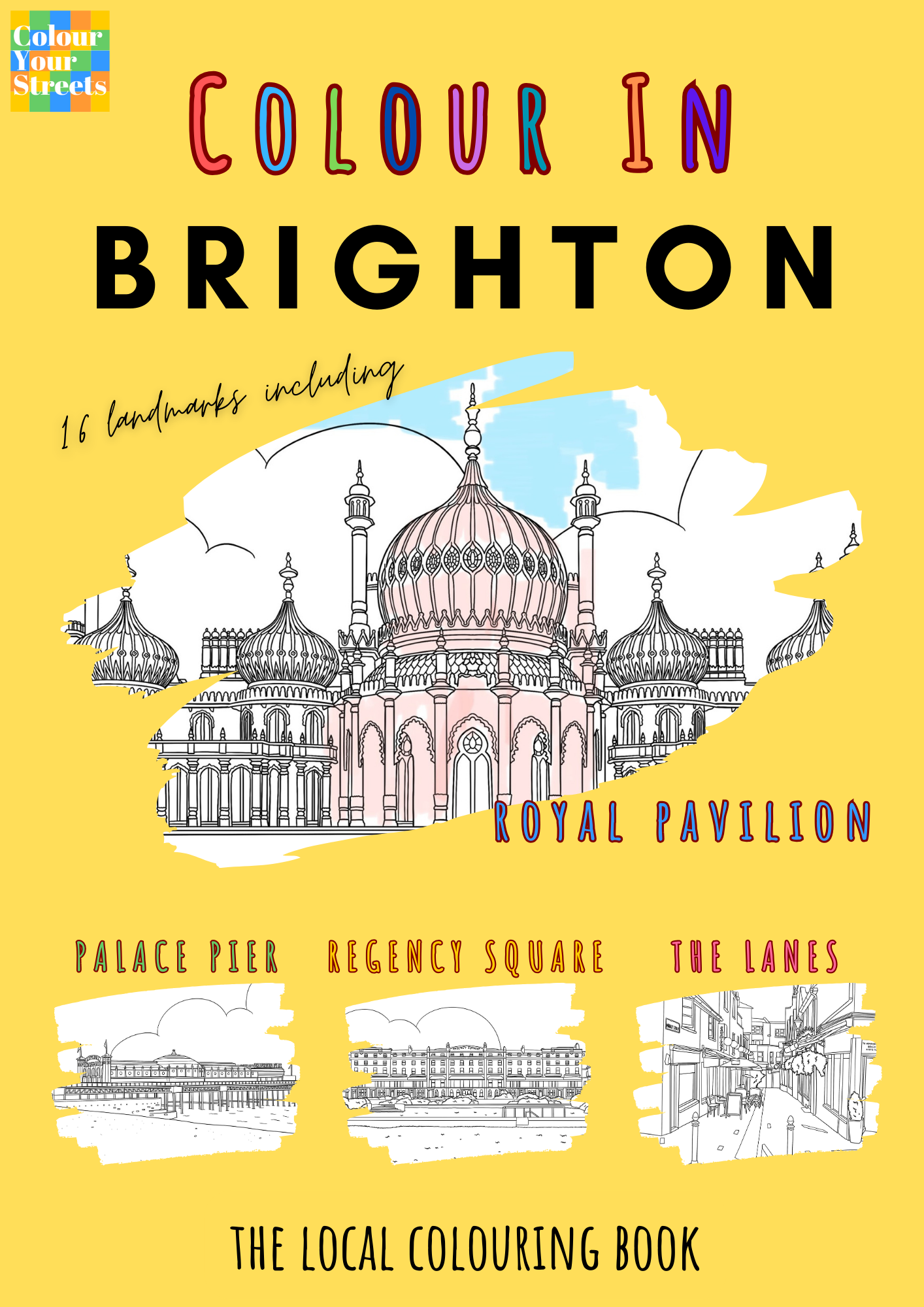 Brighton Colouring Book
