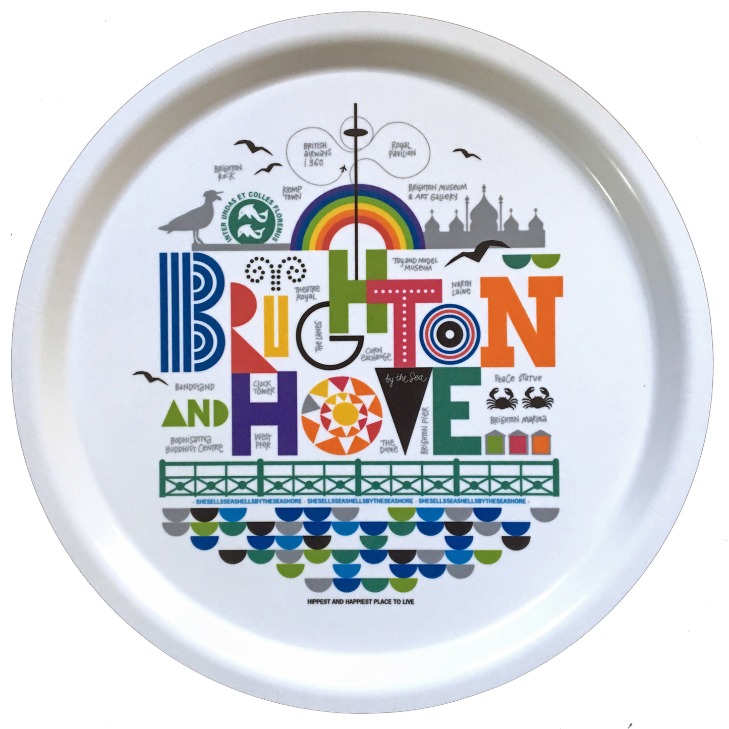 Brighton and Hove Tray