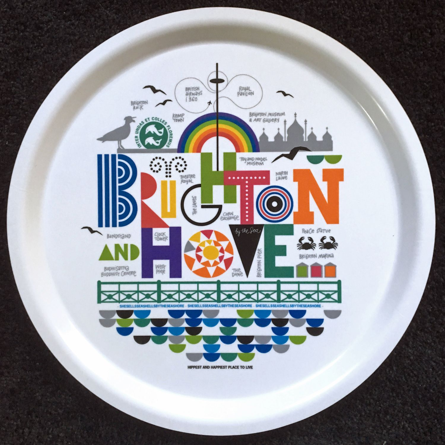 Brighton and Hove Tray