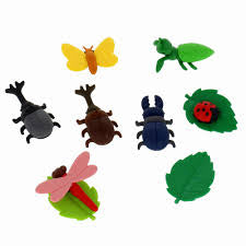 Iwako Puzzle Erasers - Bugs