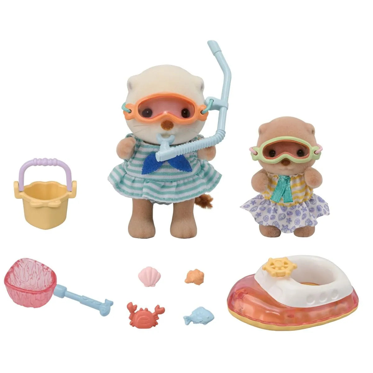 Sylvanian Families 5804 Sea Otter Sisters Splashy Snorkel Set