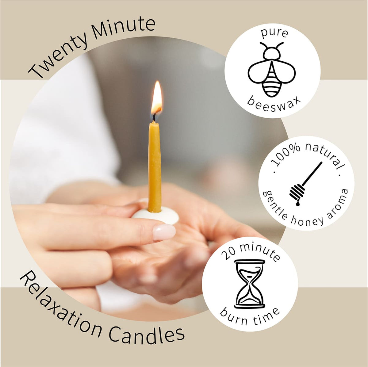 Cotton & Grey Twenty Minute Candles - With Love