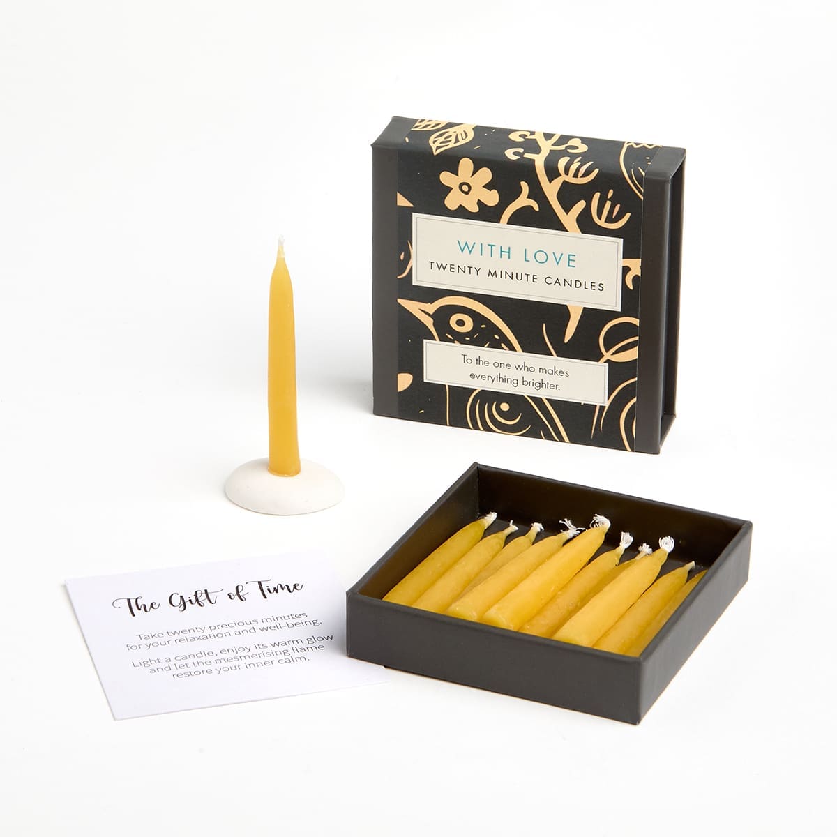 Cotton & Grey Twenty Minute Candles - With Love