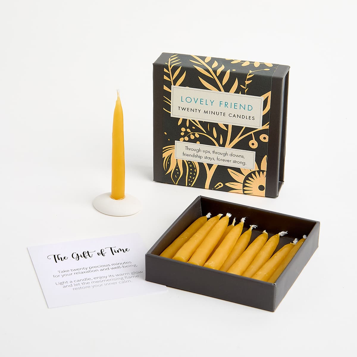 Cotton & Grey Twenty Minute Candles - Lovely Friend