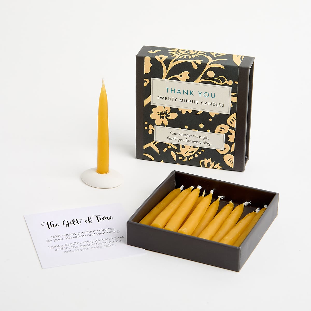 Cotton & Grey Twenty Minute Candles - Thank You